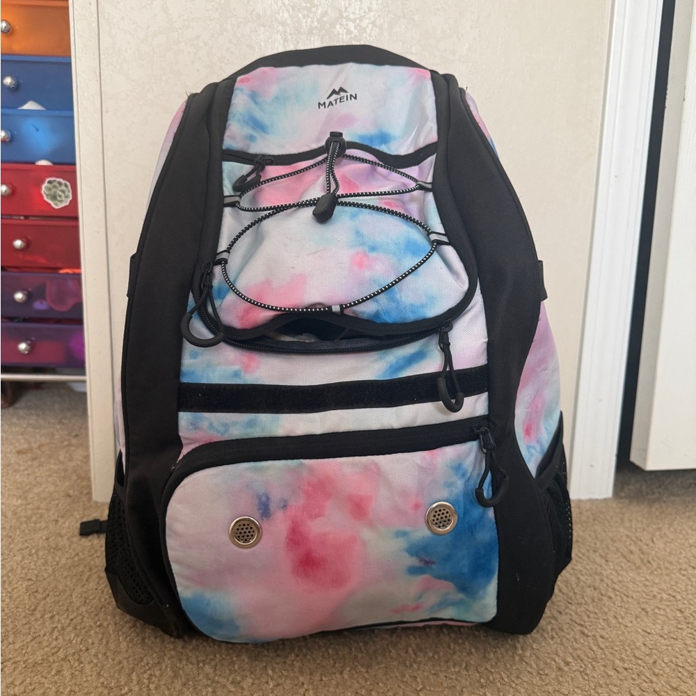 Matein Tie-Dye softbal Backpack